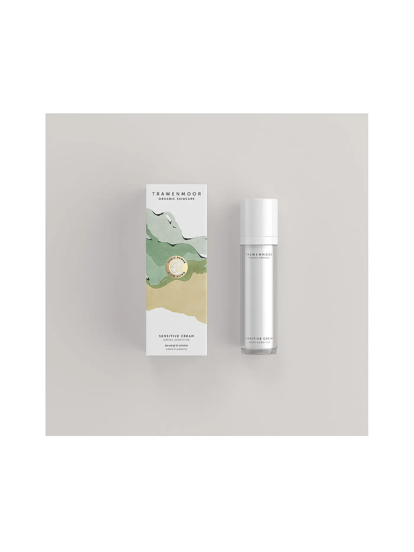 TRAWENMOOR | Gesichtscreme - Sensitive Cream Refillable 50ml | 